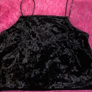 velvet tank top
